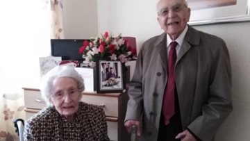 Couple celebrates 77 years of marriage at Yarm care home